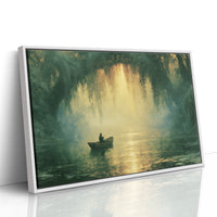 Angler in the Amber Light