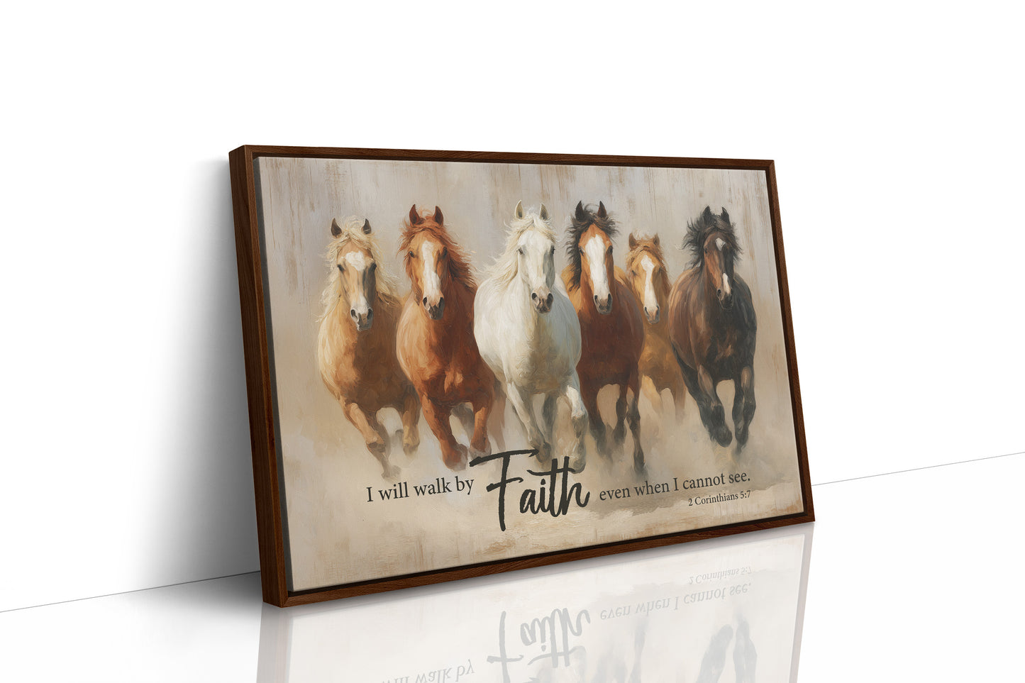 Galloping Spirit: Journey of Unwavering Faith 2 Corinthians 5:7
