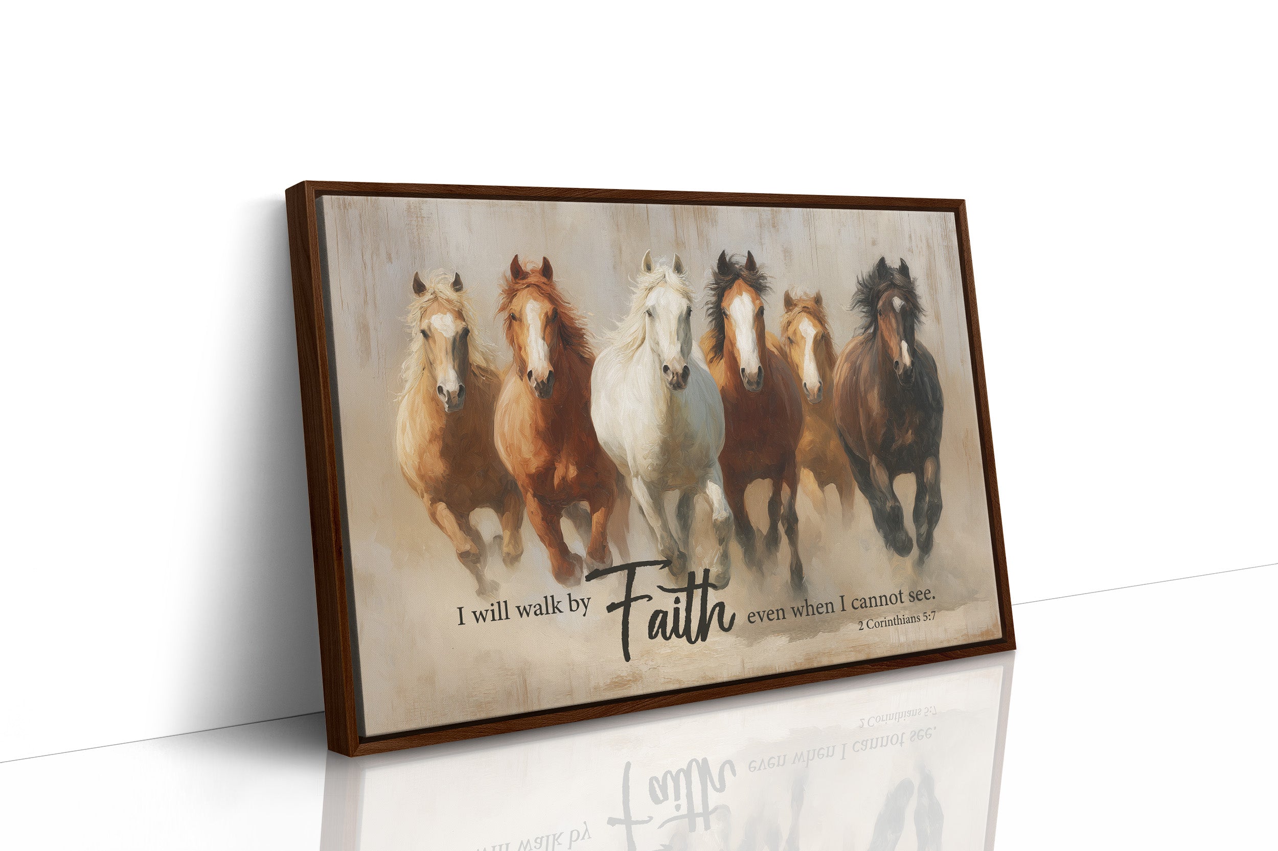 Galloping Spirit: Journey of Unwavering Faith 2 Corinthians 5:7