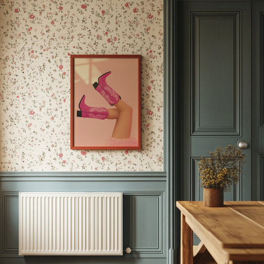 Pink Boots Paint Summer Stories