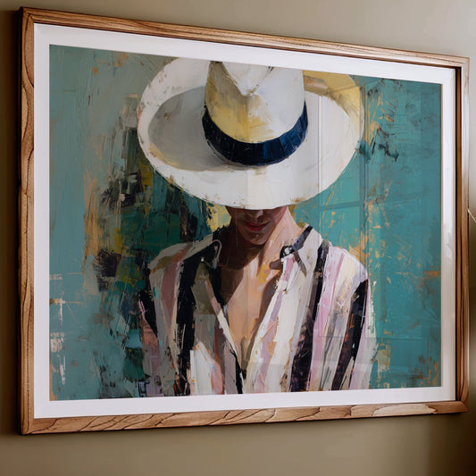 Sunlit Grace Behind Panama White