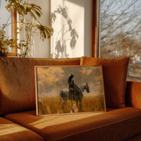 Rider in the Gold Field
