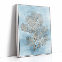 Coral Branches On Azure Tides