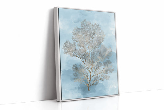 Coral Branches On Azure Tides