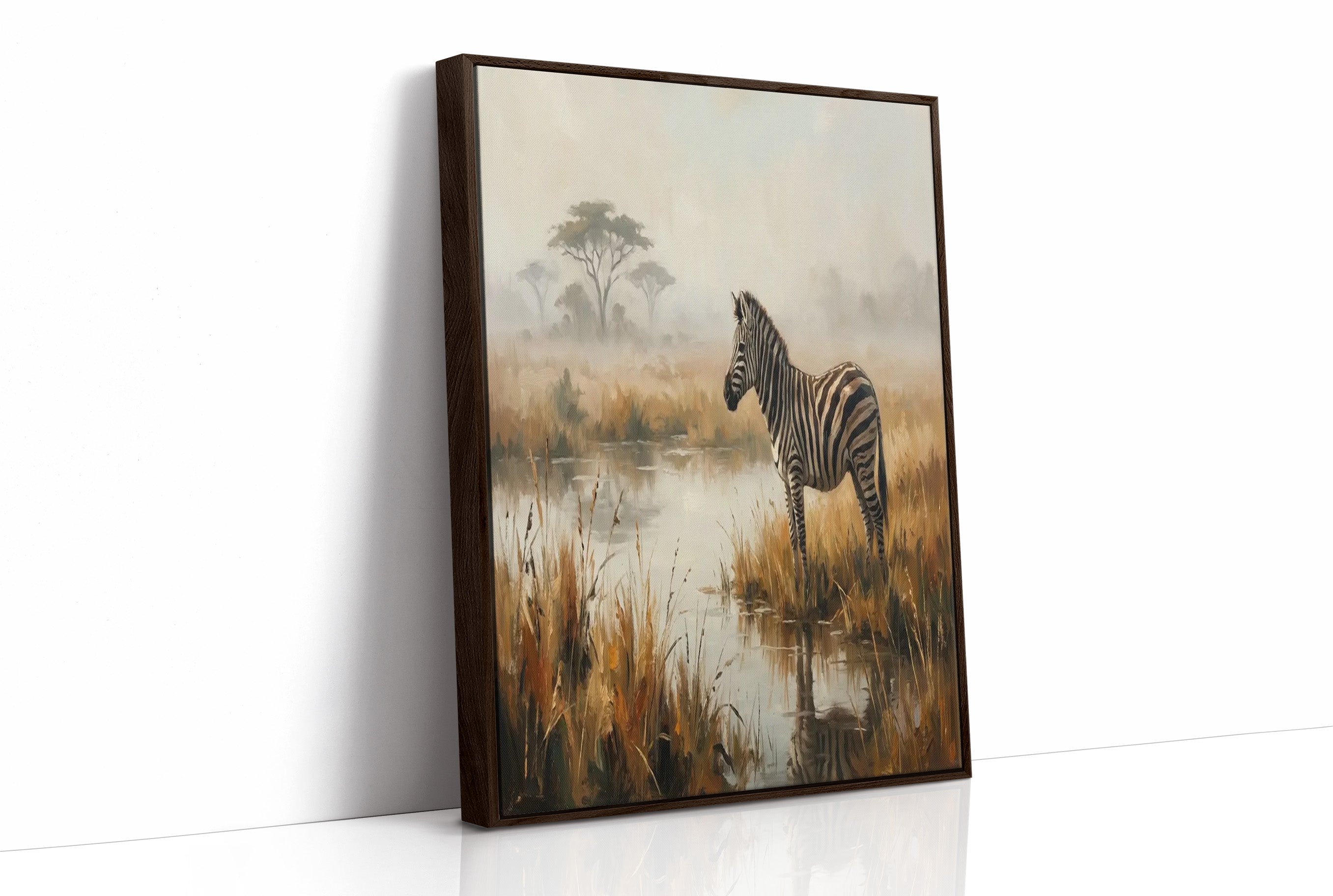 Zebra at the Waterhole