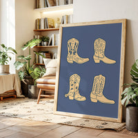Boots Tell Tales Of Prairie Wind