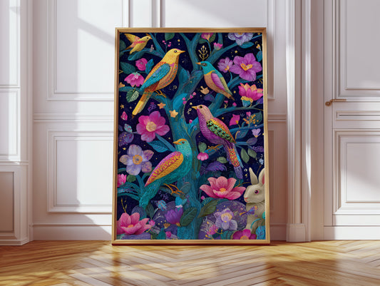 A Symphony of Colorful Companions