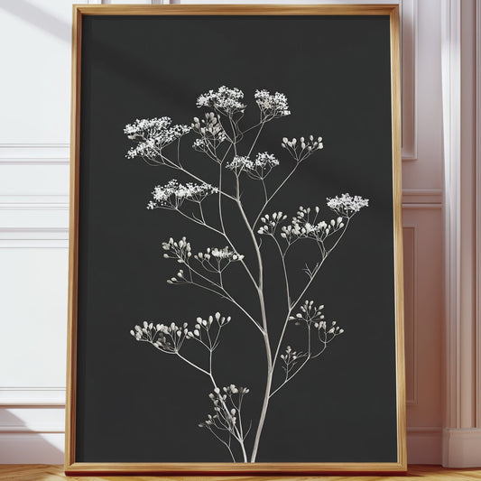 Silent Blooms Against Dark Skies