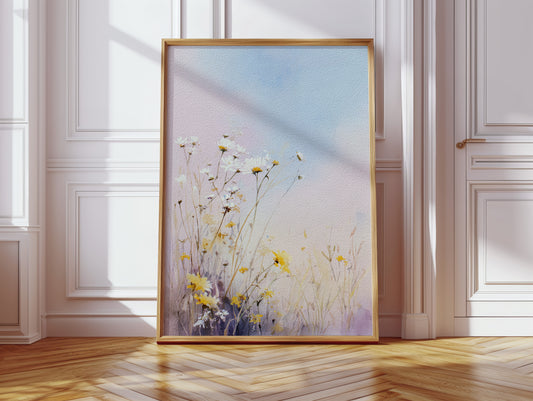 Fields Beneath a Gentle Sky