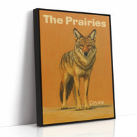 Prairie Wanderer Under Amber Skies