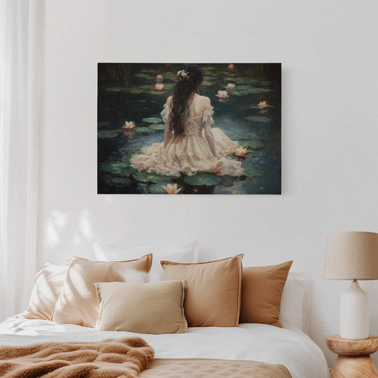 Lotus Dreams In Lace Light