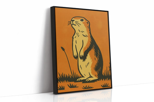 Prairie Sentinel Stands Watch