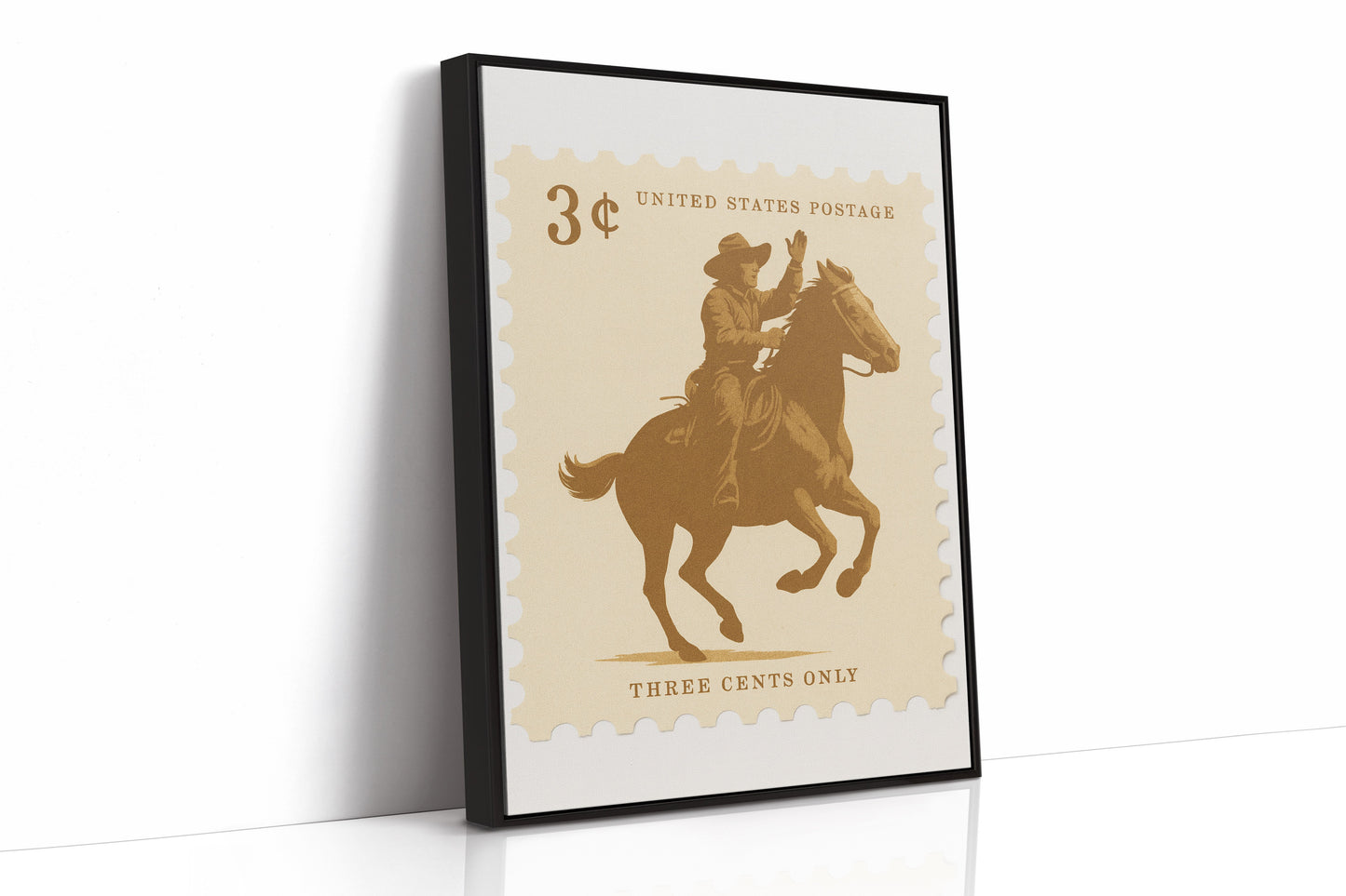 Postal Rider From Another Era