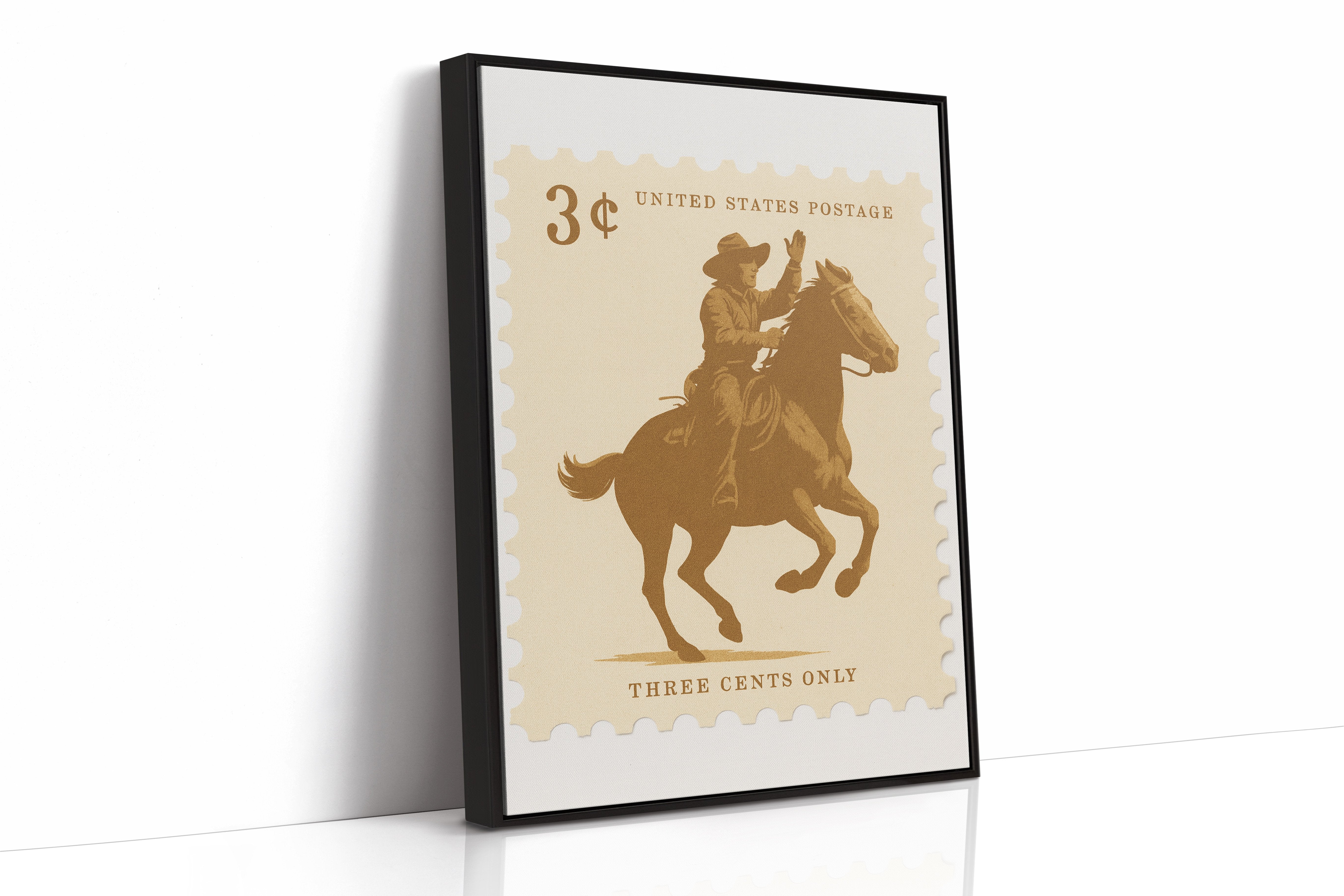 Postal Rider From Another Era