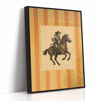 Frontier Spirit On Amber Stripes