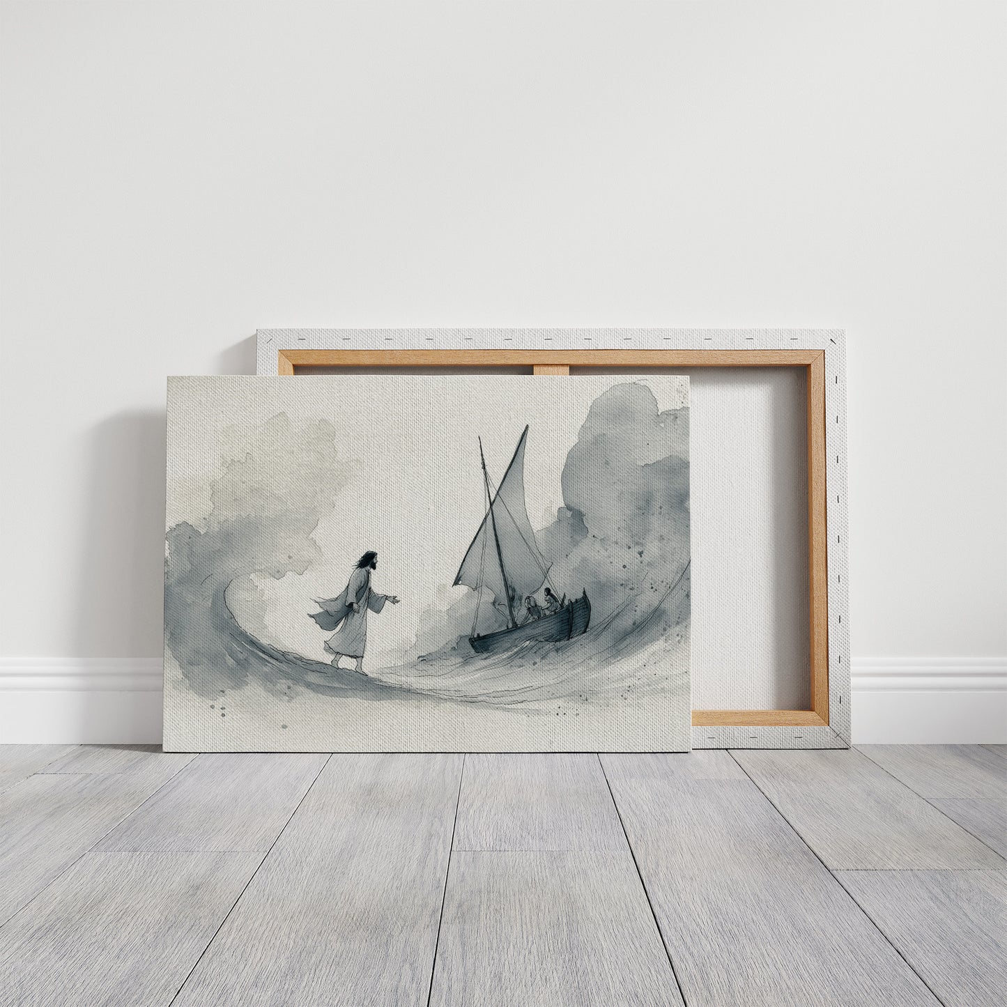 Faith Walks Upon Stormy Waters