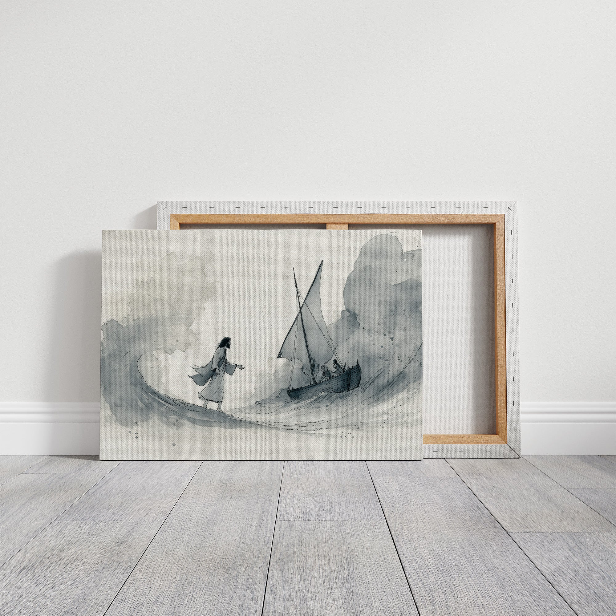 Faith Walks Upon Stormy Waters