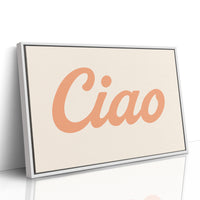 Ciao Retro Wall Art Print