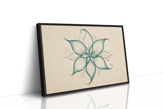 Lotus Lines Draw Morning Light