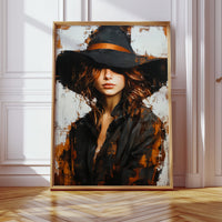 Mystique in Black and Orange