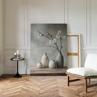 Minimalist Japanese Still Life Print – Zen Aesthetic Home Art