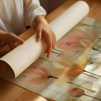 Lotus Blooms Paint Morning's Promise