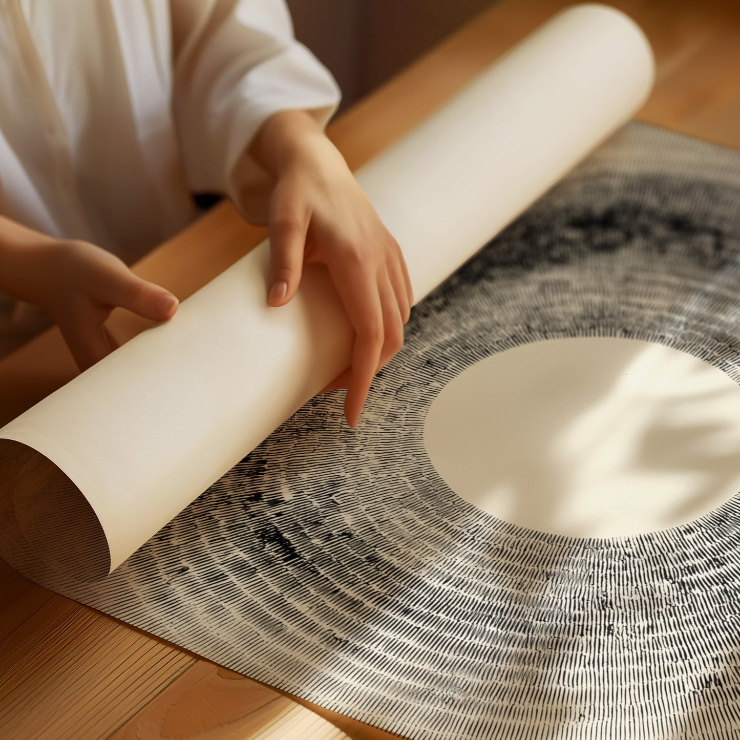 Spirals Dance Above Urban Spirits