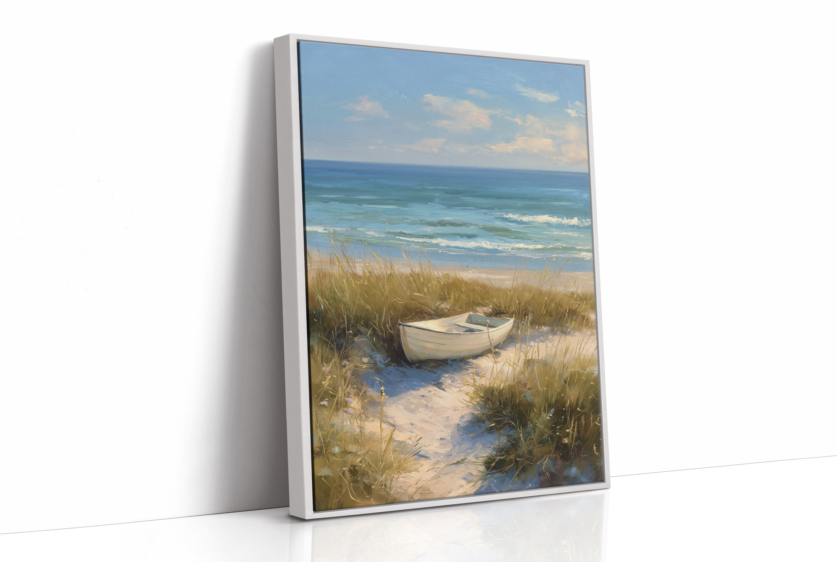 Solitude Rests Among Coastal Dunes