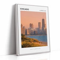 Chicago at Golden Hour
