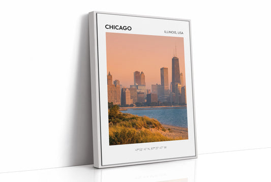 Chicago at Golden Hour