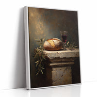 Bread And Wine At Dusk