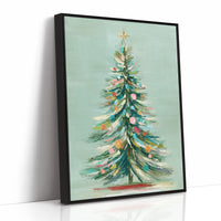 Pastel Evergreen: A Holiday Symphony