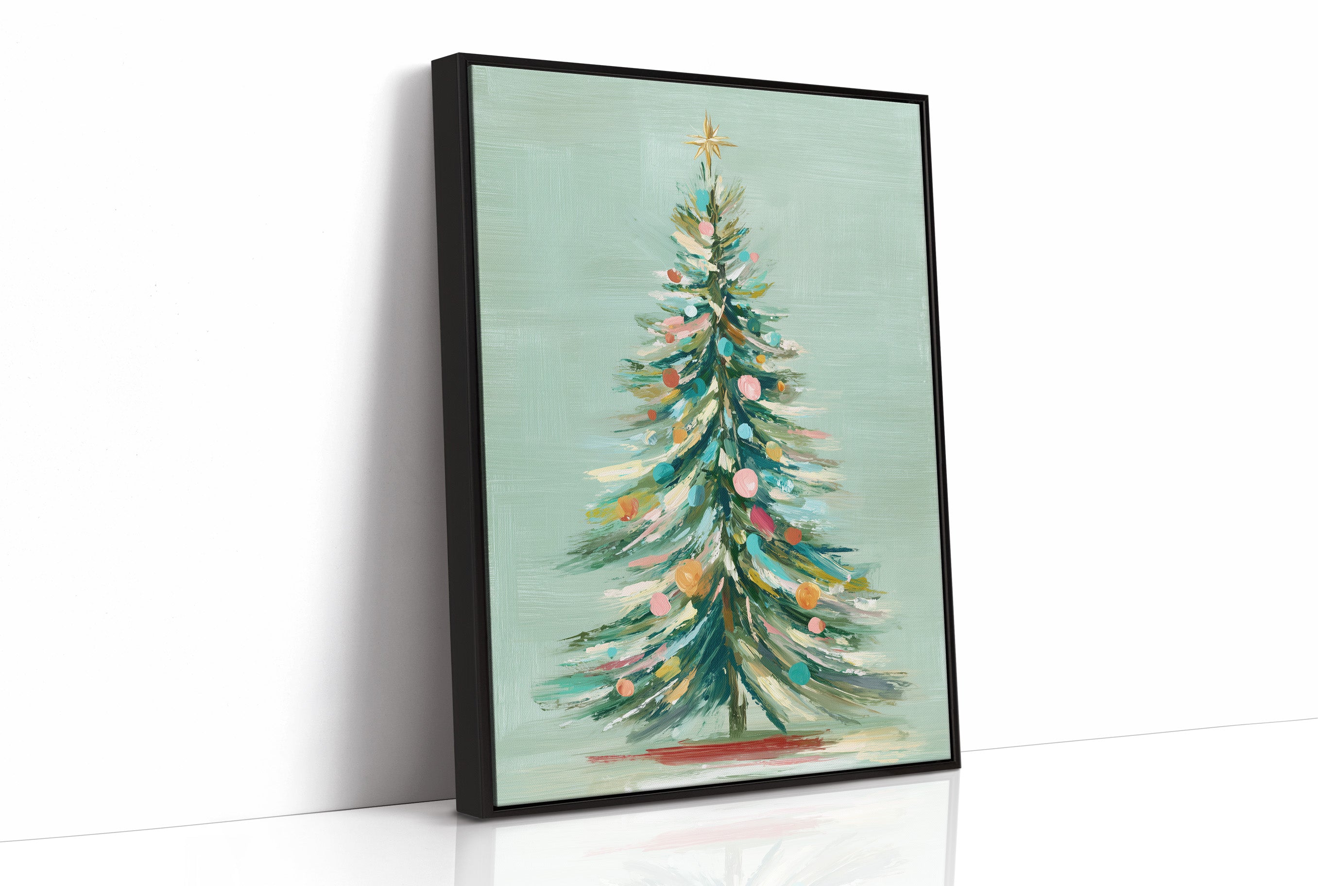 Pastel Evergreen: A Holiday Symphony