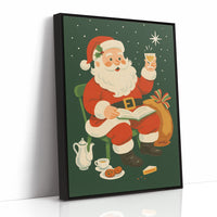 Jolly Old Saint Takes Pause