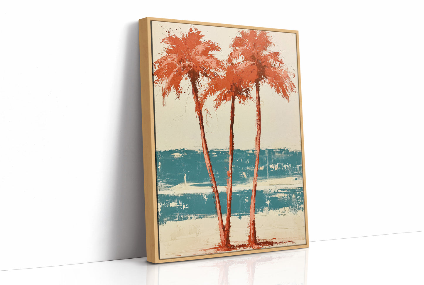 Coral Palms, All in on Red