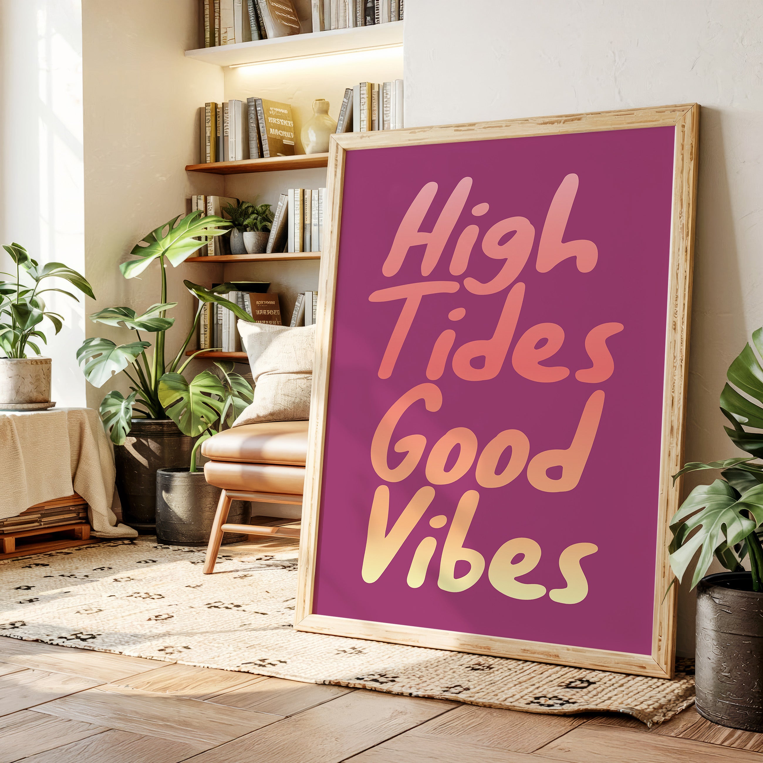 Coral Letters Light The Purple
