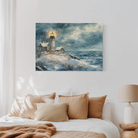 Winter Light Guides Ships Home