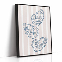 Coastal Treasures On Blush Stripes