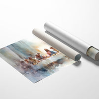 Sacred Feast In Gentle Hues