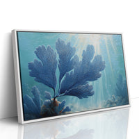 Blue Coral Dances With Light