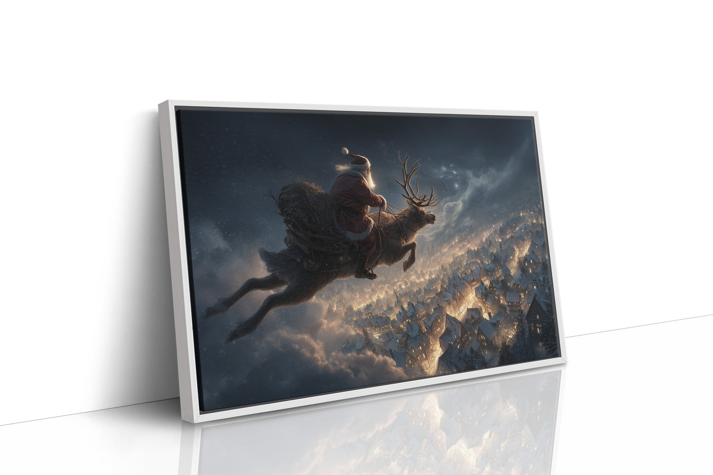 Starlit Flight Above Winter's Dream