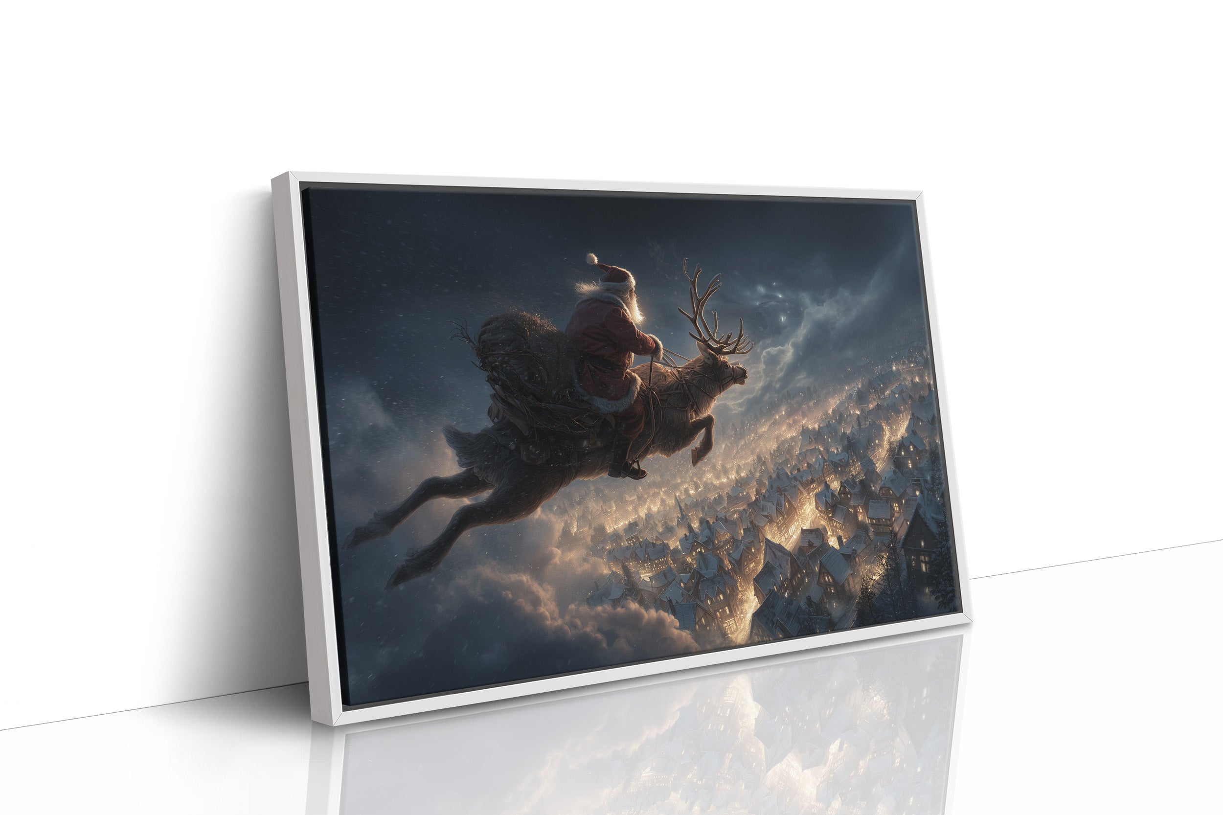 Starlit Flight Above Winter's Dream