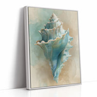 Ocean Memory In Wooden Frame