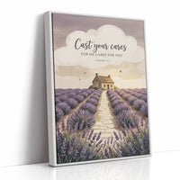 Cast Your Cares: Lavender Cottage Path