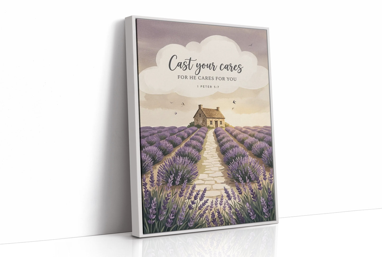 Cast Your Cares: Lavender Cottage Path