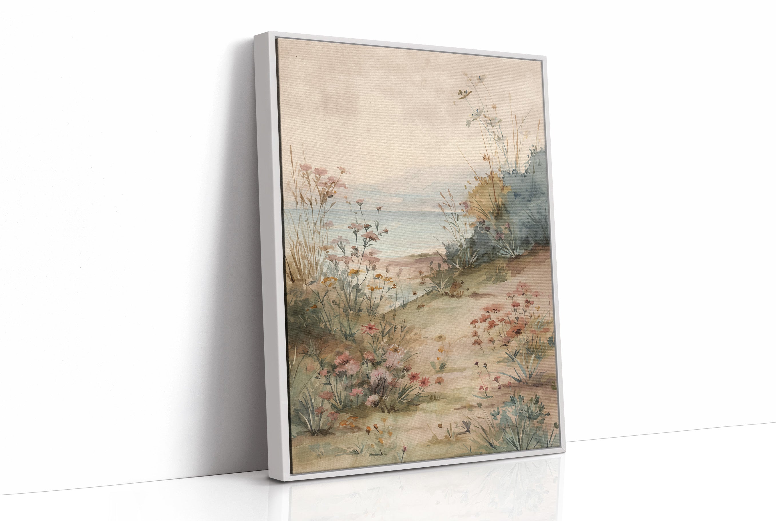 Where Wildflowers Meet The Sea