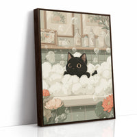 Bubble Bath Confidant: A Feline Spa Day