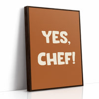 Yes, Chef! (Rust Orange)