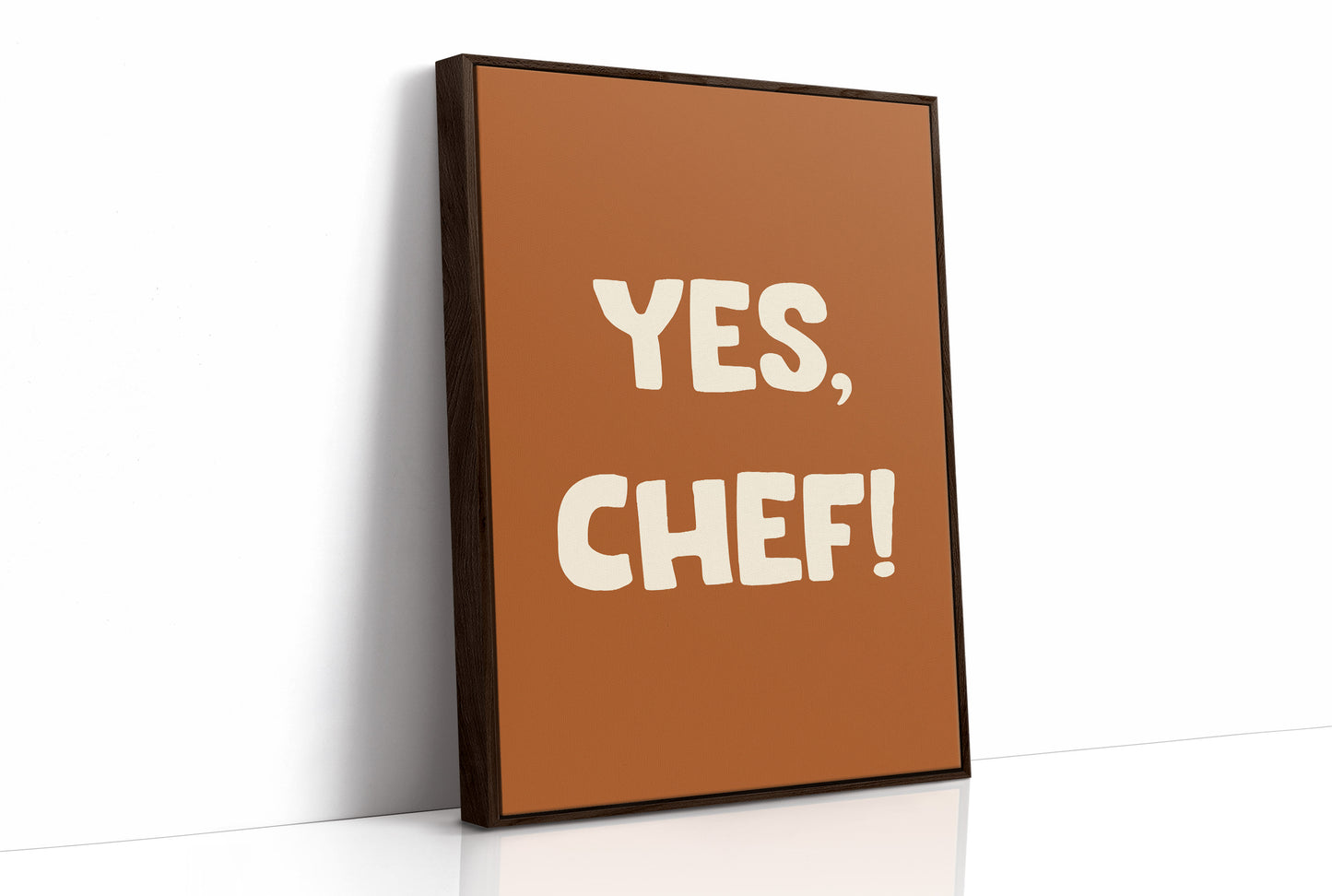 Yes, Chef! (Rust Orange)