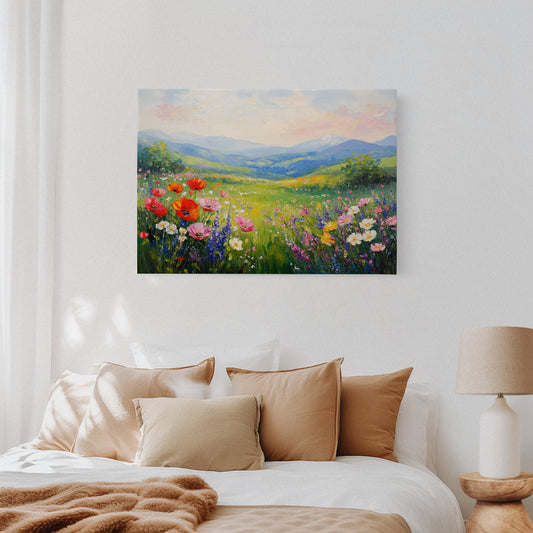 Summer Blooms Paint Mountain Dreams